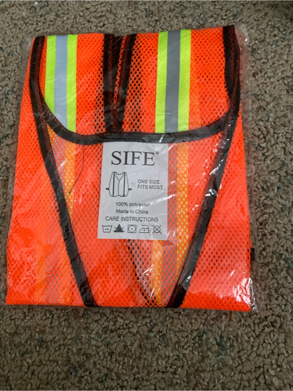 Safety vest set of two one size